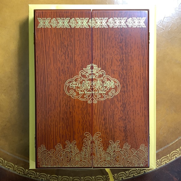 Yun Brocade of China Decorative Floral Folding Screen - Picture 2 of 13